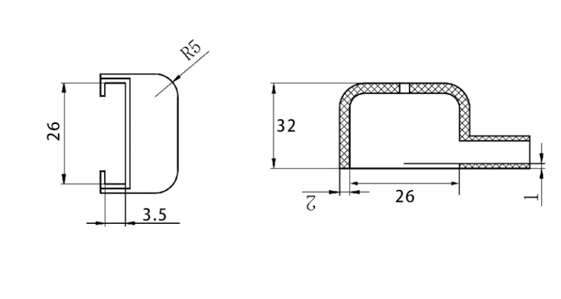 rhi plastic caps and copper busbar